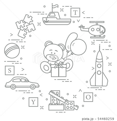 Different toys for children Different toys for children 54460259