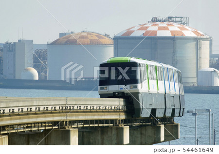 羽田空港第3ターミナル駅から見たモノレール 54461649