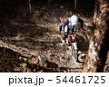 Trials motorcycle in competition 54461725