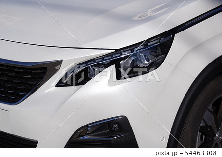 車のヘッドライト　輸入車　プジョー 54463308
