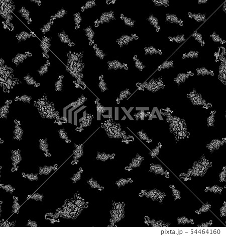 Seamless pattern of magic genies lamp isolated on 54464160
