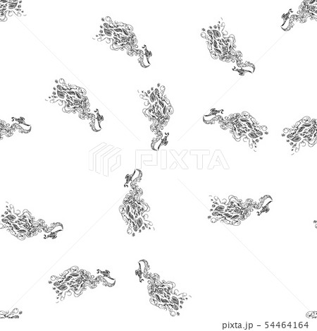 Seamless pattern of magic genies lamp isolated on Seamless pattern of magic genies lamp isolated on 54464164