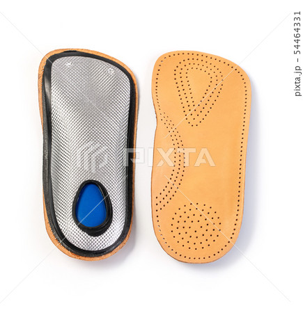 orthotics insoles on a white background 54464331