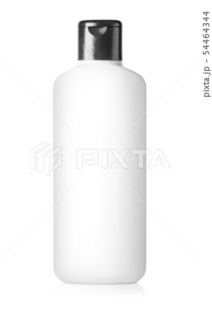 White plastic bottle isolated White plastic bottle isolated 54464344