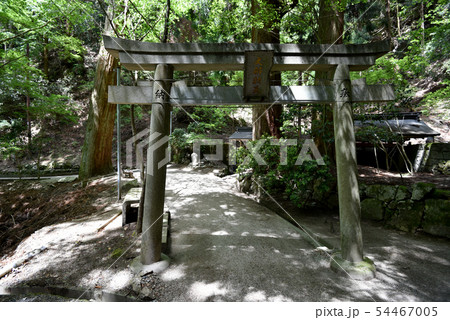 無動寺谷　弁天堂鳥居 54467005