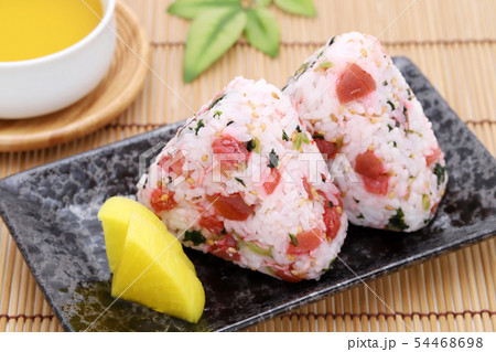 おにぎり　梅干し　しらす 54468698