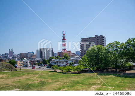 宇都宮城址公園 富士見櫓付近からの宇都宮市内 栃木県宇都宮市 宇都宮城址公園 富士見櫓付近からの宇都宮市内 栃木県宇都宮市 54469096