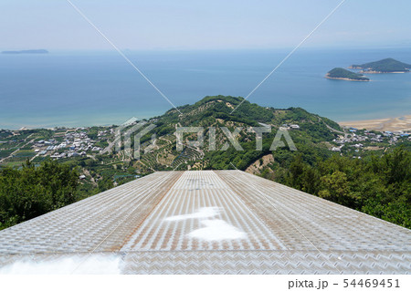 展望台　海　青空 54469451