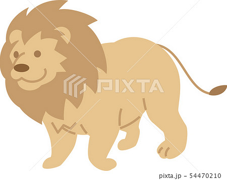 ライオンのイラスト素材 54470210 Pixta
