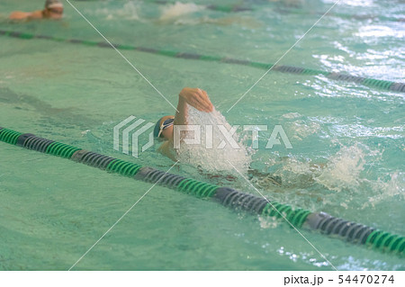 In the pool 54470274