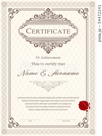 Certificate or diploma Certificate or diploma 54472241