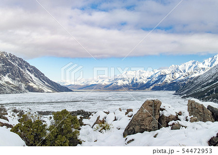 Tasman Glacier View,South Island New Zealand 54472953