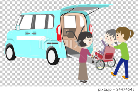 Welfare equipment Care lift car ADL elderly people 54474545