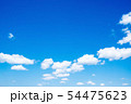 空　青空　背景  背景素材 54475623