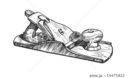 Jack-plane Hand Industry Instrument Closeup Vector Jack-plane Hand Industry Instrument Closeup Vector 54475822