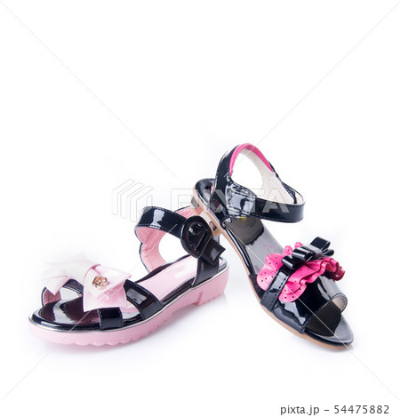 shoe or girl shoes on a background. shoe or girl shoes on a background. 54475882