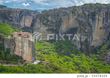 Roussanou monastery in Meteora valley 54478104