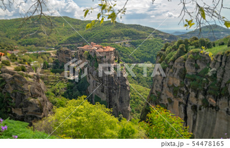 Roussanou monastery in Meteora valley 54478165