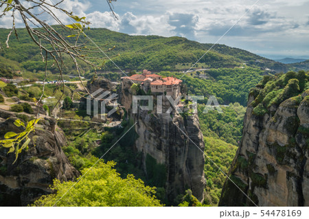 Roussanou monastery in Meteora valley 54478169