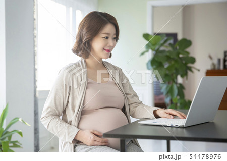 Beautiful asian pregnant woman's daily life 121 Beautiful asian pregnant woman's daily life 121 54478976