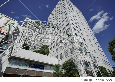 日本の東京都市景観　大崎の高層ビル群などを望む 54481559