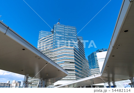 日本の東京都市景観 ゲートシティ大崎などを望む 日本の東京都市景観 ゲートシティ大崎などを望む 54482114