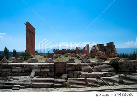 Ruins of Jupiter temple and great court of 54483036