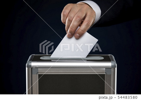 選挙イメージ 黒背景 54483580