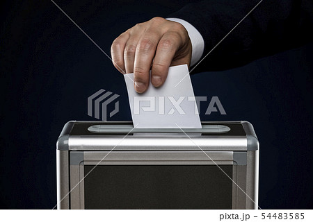 選挙イメージ 黒背景 54483585