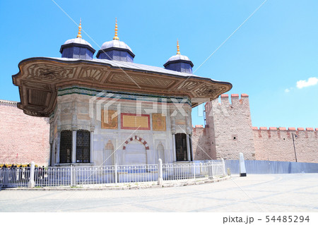 Fountain of Ahmed III, Topkapi Palace, Istanbul, 54485294