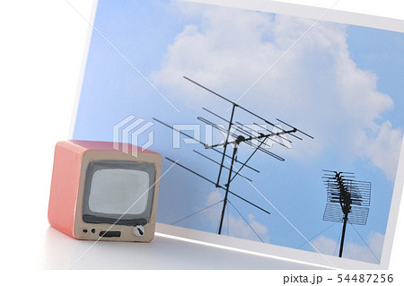 テレビとアンテナ 54487256