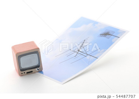 テレビとアンテナ 54487707