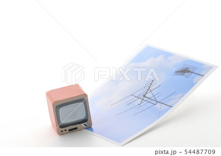 テレビとアンテナ 54487709