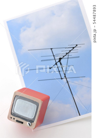 テレビとアンテナ 54487893
