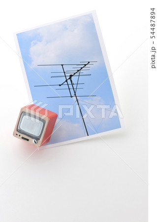 テレビとアンテナ 54487894