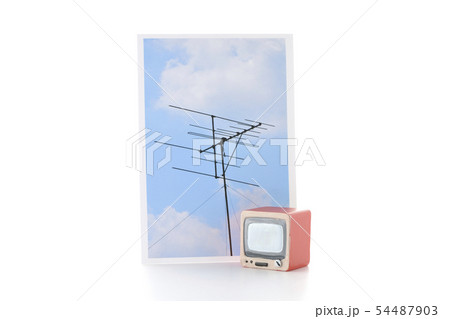 テレビとアンテナ 54487903