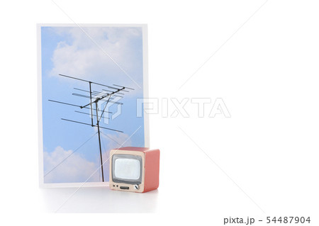 テレビとアンテナ 54487904