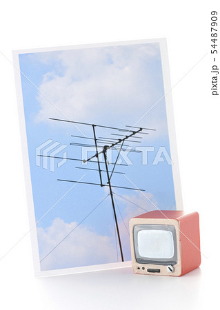 テレビとアンテナ 54487909