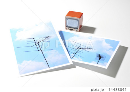 テレビとアンテナ 54488045