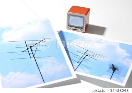 テレビとアンテナ 54488048
