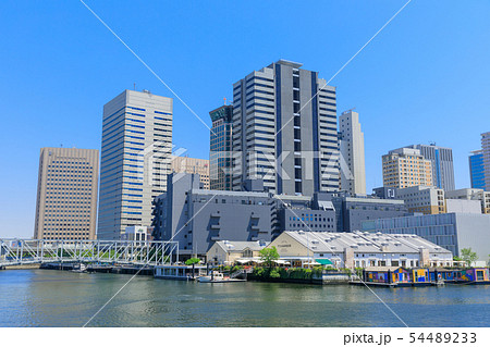 東京_天王洲アイル海岸風景 東京_天王洲アイル海岸風景 54489233