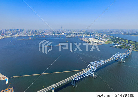 東京ゲートブリッジ空撮 54489489