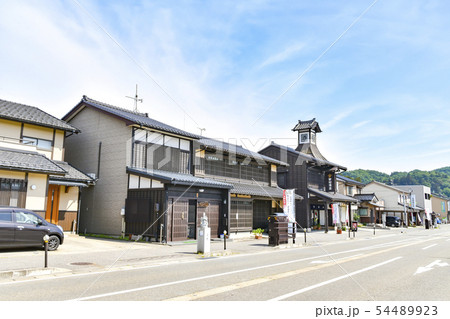 村上市上町の街並み 54489923