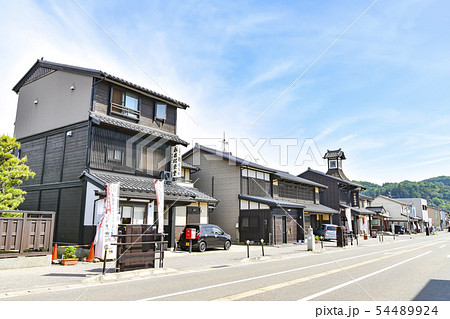 村上市上町の街並み 村上市上町の街並み 54489924