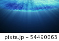 Beautiful underwater sea scene view  and ripples. 54490663