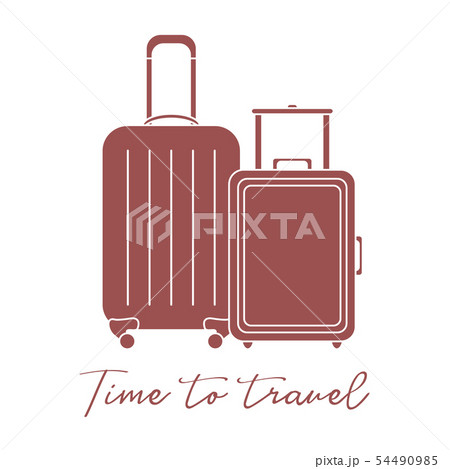 Two suitcases Summer time, vacation. Leisure. 54490985