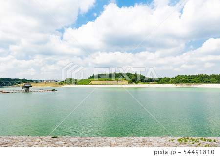東金ダム ときがね湖 (千葉県東金市) ※2019年6月撮影 東金ダム ときがね湖 (千葉県東金市) ※2019年6月撮影 54491810