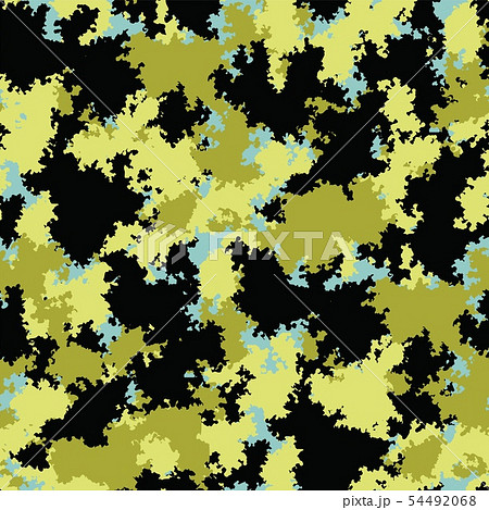 Fashion camo. Colorful camouflage vector pattern Fashion camo. Colorful camouflage vector pattern 54492068