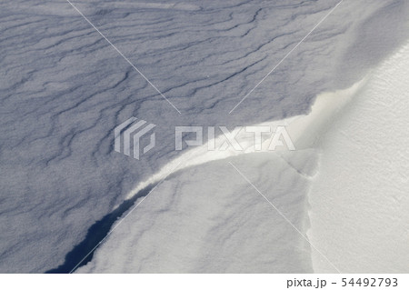uneven structure of snow 54492793