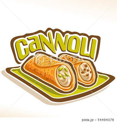 Vector logo for Cannoli Vector logo for Cannoli 54494376